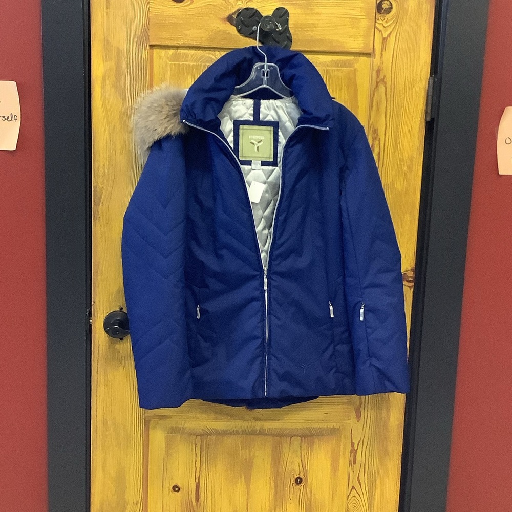 Women's Insulated Blue Ski Jacket